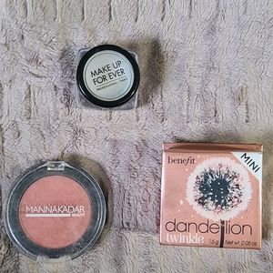 3/$25 Highlighter & blush